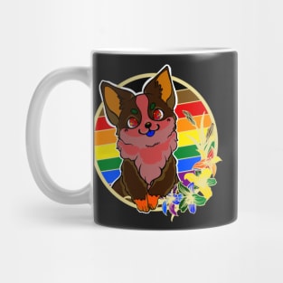 Philadelphia Pride corgi Mug